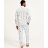 Men's Twill Pajama in Holiday Town - Pajamas - 5