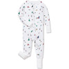 Holiday Town Pima Peekaboo Romper - Footie Pajamas - 1 - thumbnail