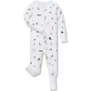 Jingle Paws Pima Peekaboo Romper - Footie Pajamas - 1 - thumbnail