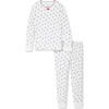 Girls Pima Snug Fit Pajama in Misteltoe Moments - Pajamas - 1 - thumbnail