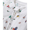 Holiday Town Pima Peekaboo Romper - Footie Pajamas - 2