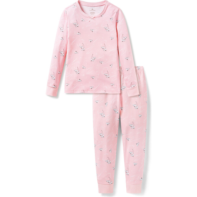 Girls Pima Snug Fit Pajama in Winter Skates