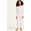 Girls Pima Snug Fit Pajama in Misteltoe Moments - Pajamas - 2