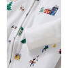 Holiday Town Pima Peekaboo Romper - Footie Pajamas - 3