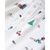Kids Pima Snug Fit Pajama in Holiday Town - Pajamas - 6
