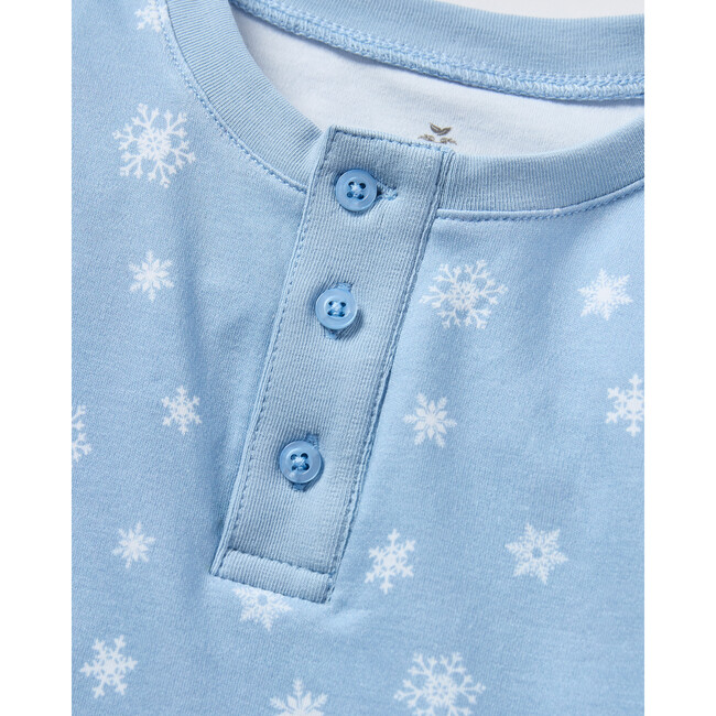 Kids Pima Snug Fit Pajama in Periwinkle Wonderland - Pajamas - 5