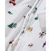 Holiday Town Pima Peekaboo Romper - Footie Pajamas - 4