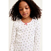 Girls Pima Snug Fit Pajama in Misteltoe Moments - Pajamas - 3