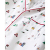 Men's Twill Pajama in Holiday Town - Pajamas - 7