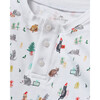Kids Pima Snug Fit Pajama in Merry Meow - Pajamas - 6