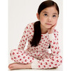 Girls Pima Snug Fit Pajama in Blissful Bows - Pajamas - 3
