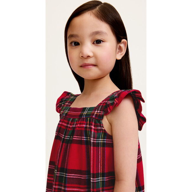 Girls Brushed Twill Clara Nightgown in Imperial Tartan - Nightgowns - 3