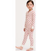 Girls Pima Snug Fit Pajama in Blissful Bows - Pajamas - 4