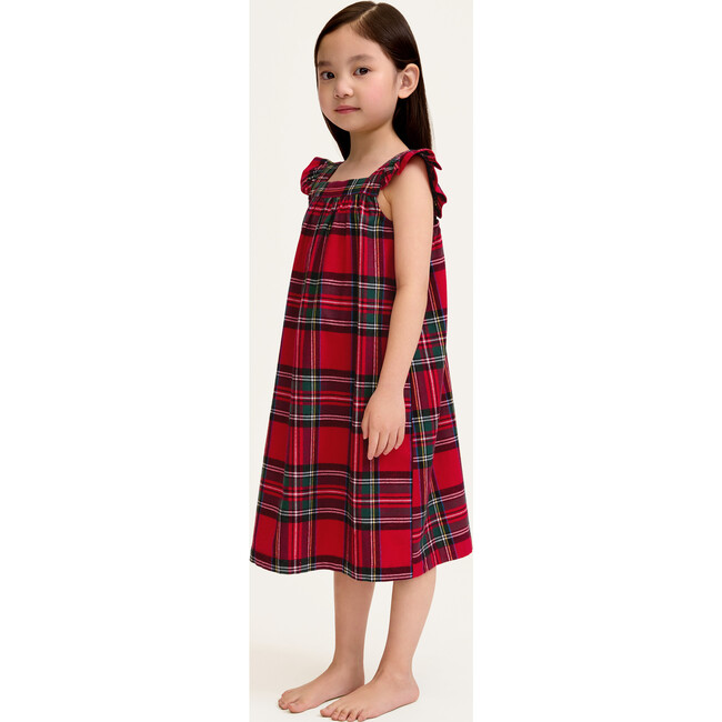 Girls Brushed Twill Clara Nightgown in Imperial Tartan - Nightgowns - 4