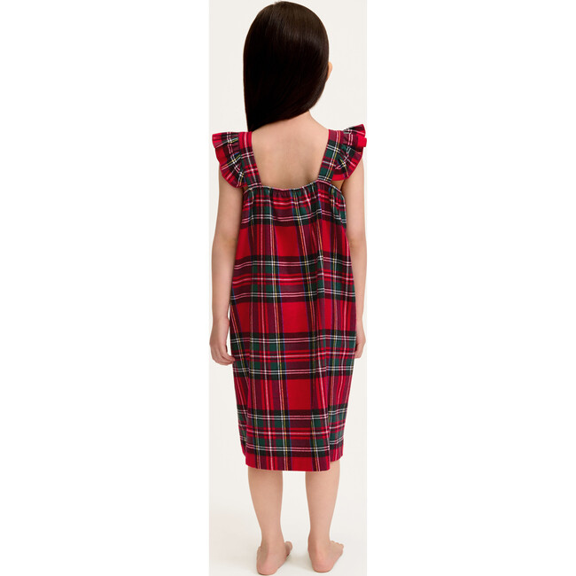 Girls Brushed Twill Clara Nightgown in Imperial Tartan - Nightgowns - 5