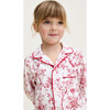 Children's Twill Pajama in Red Timeless Toile - Pajamas - 3