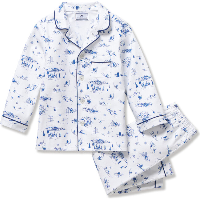 Children's Twill Pajama in Chalet Toile
