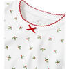 Girls Pima Snug Fit Pajama in Misteltoe Moments - Pajamas - 6