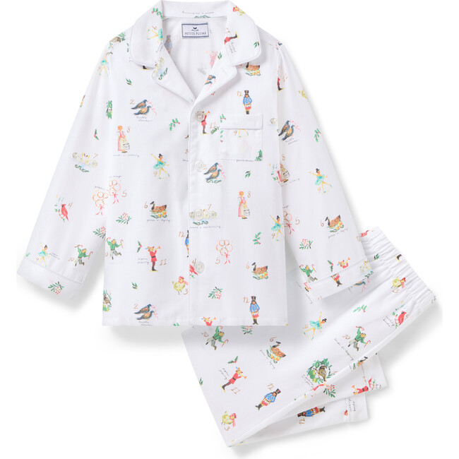 Children's Pajama Set, 12 Days of Christmas