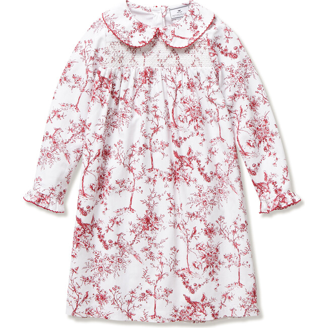 Children's Eloise Nightgown in Red Timeless Toile
