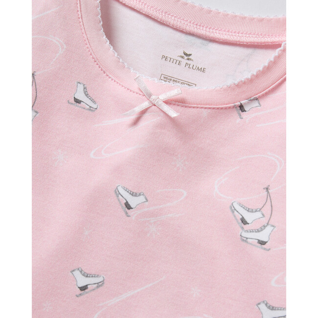 Girls Pima Snug Fit Pajama in Winter Skates - Pajamas - 6