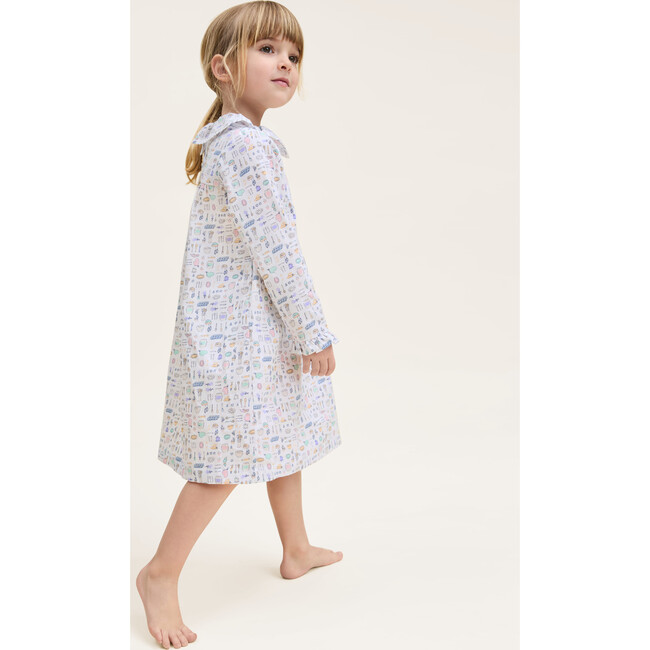 Children's Twill Scarlett Nightgown in Baking Spirits Bright - Nightgowns - 4