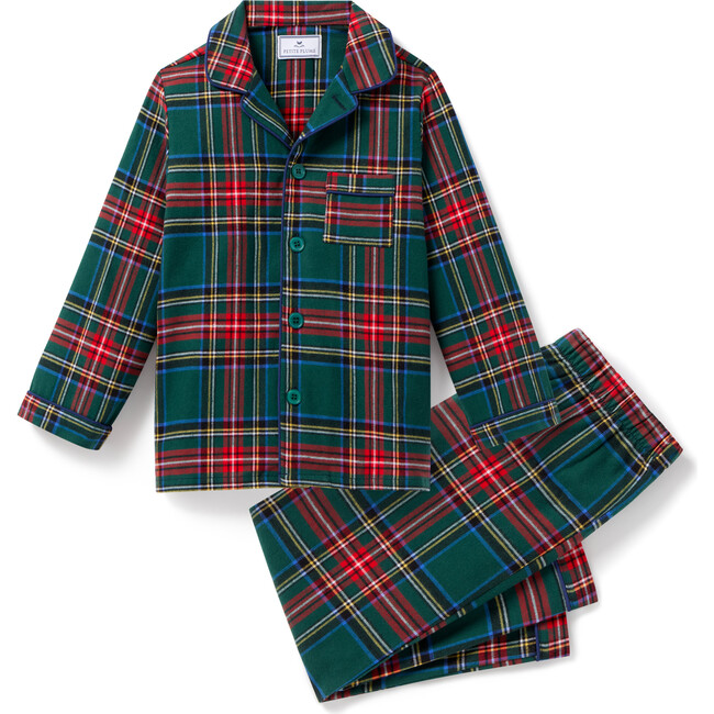 Children's Brushed Twill Pajama in Kensington Tartan