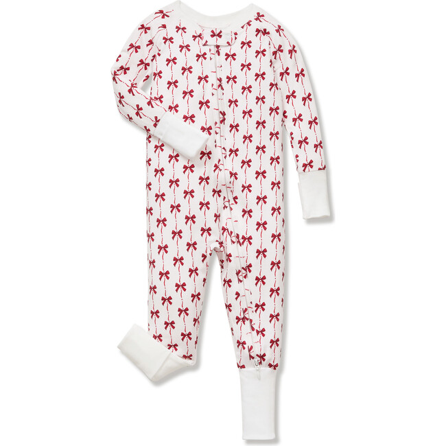 Blissful Bows Pima Peekaboo Romper
