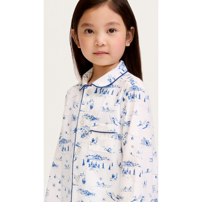 Children's Twill Pajama in Chalet Toile - Pajamas - 3