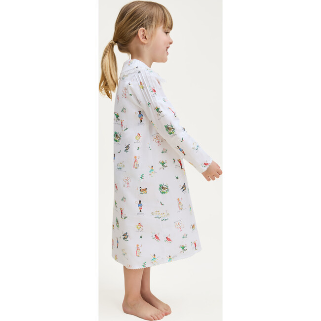 Children's Twill Lola Nightgown, 12 Days of Christmas - Nightgowns - 4