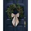 Camel Gingham Wreath Bow - Wreaths - 2