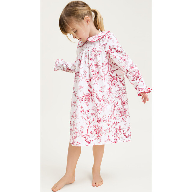 Children's Eloise Nightgown in Red Timeless Toile - Nightgowns - 4