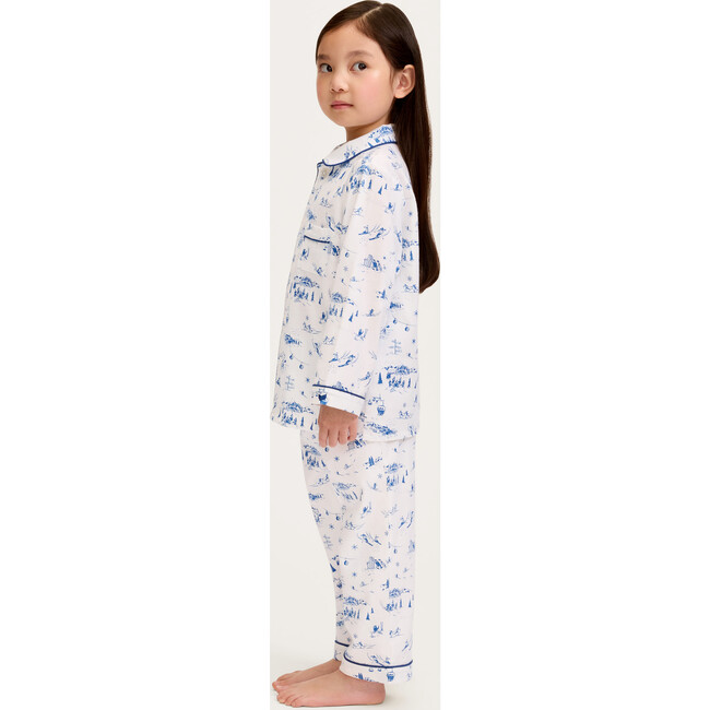 Children's Twill Pajama in Chalet Toile - Pajamas - 4