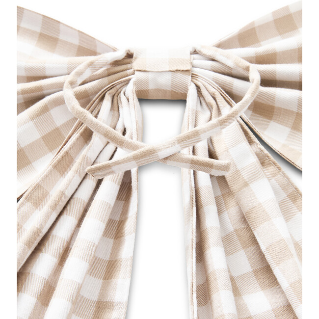 Camel Gingham Wreath Bow - Wreaths - 3