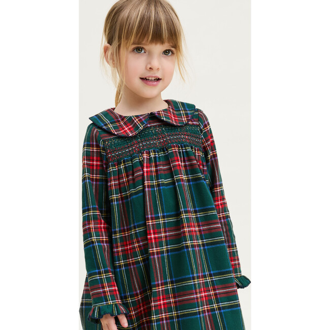 Children's Brushed Twill Eloise Nightgown in Kensington Tartan - Nightgowns - 3