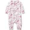 Baby's Twill Madeline Romper in Red Timeless Toile - Rompers - 1 - thumbnail