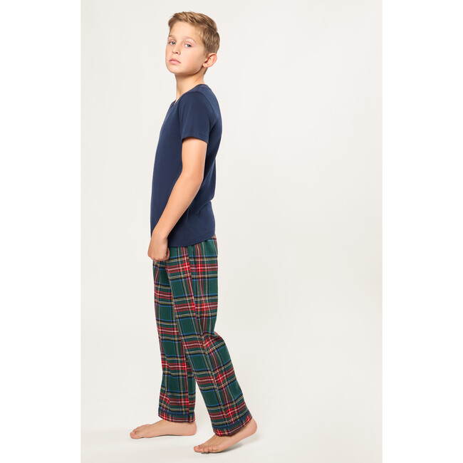 Children's Brushed Twill Pants in Kensington Tartan - Pants - 4