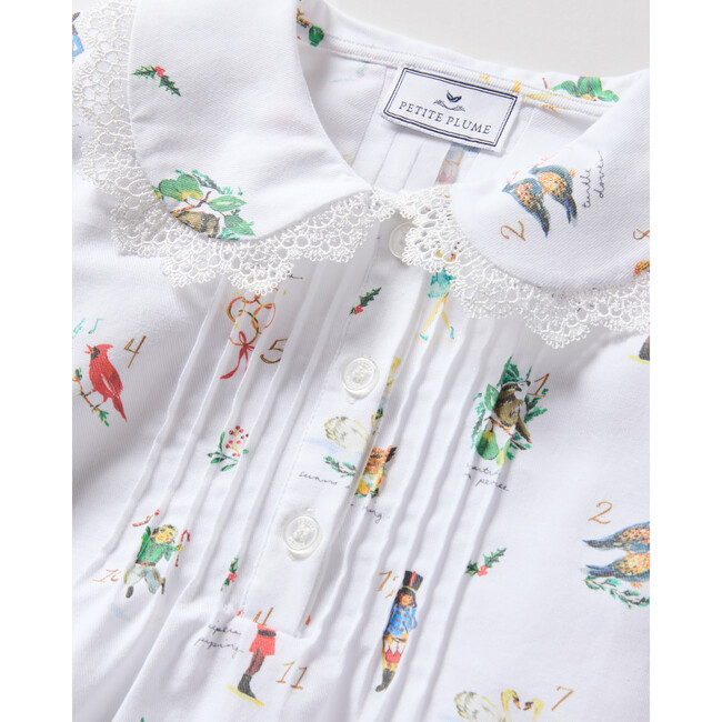 Children's Twill Lola Nightgown, 12 Days of Christmas - Nightgowns - 7