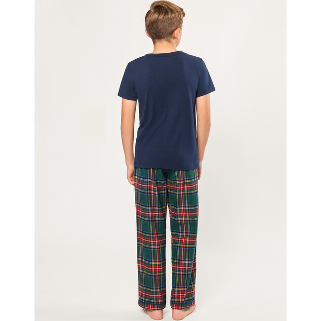 Children's Brushed Twill Pants in Kensington Tartan - Pants - 5