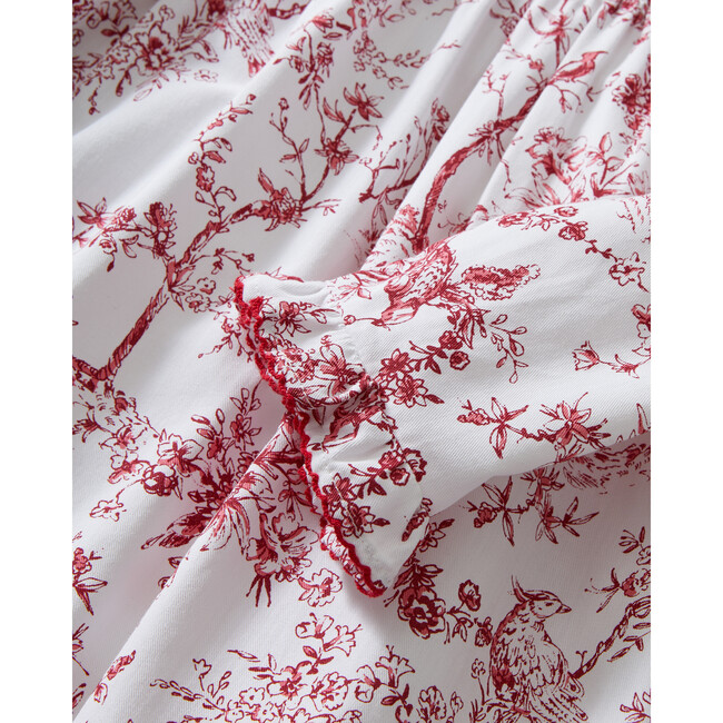 Children's Eloise Nightgown in Red Timeless Toile - Nightgowns - 7