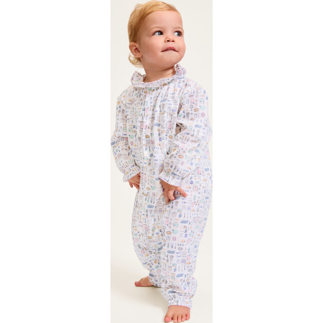 Baby's Twill Madeline Romper in Baking Spirits Bright - Rompers - 2