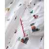 Baby's Twill Madeline Romper in Holiday Town - Rompers - 6