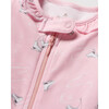 Baby's Pima Romper in Winter Skates - Footie Pajamas - 2