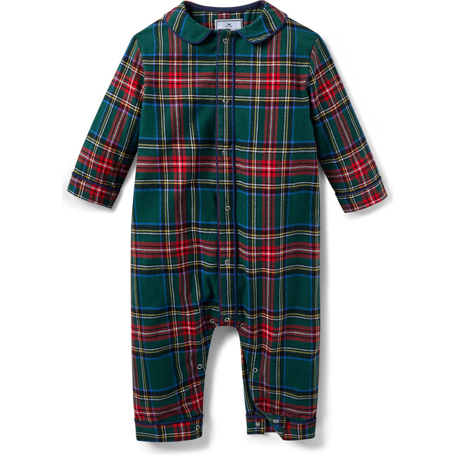 Baby's Brushed Twill Cambridge Romper in Kensington Tartan