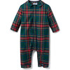 Baby's Brushed Twill Cambridge Romper in Kensington Tartan - Rompers - 1 - thumbnail