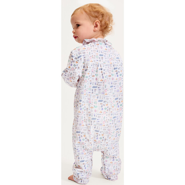 Baby's Twill Madeline Romper in Baking Spirits Bright - Rompers - 5