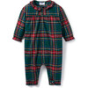 Baby's Brushed Twill Madeline Romper in Kensington Tartan - Rompers - 1 - thumbnail