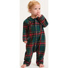 Baby's Brushed Twill Cambridge Romper in Kensington Tartan - Rompers - 2