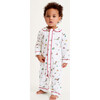 Baby's Twill Cambridge Romper in Holiday Town - Rompers - 2