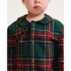 Baby's Brushed Twill Cambridge Romper in Kensington Tartan - Rompers - 3